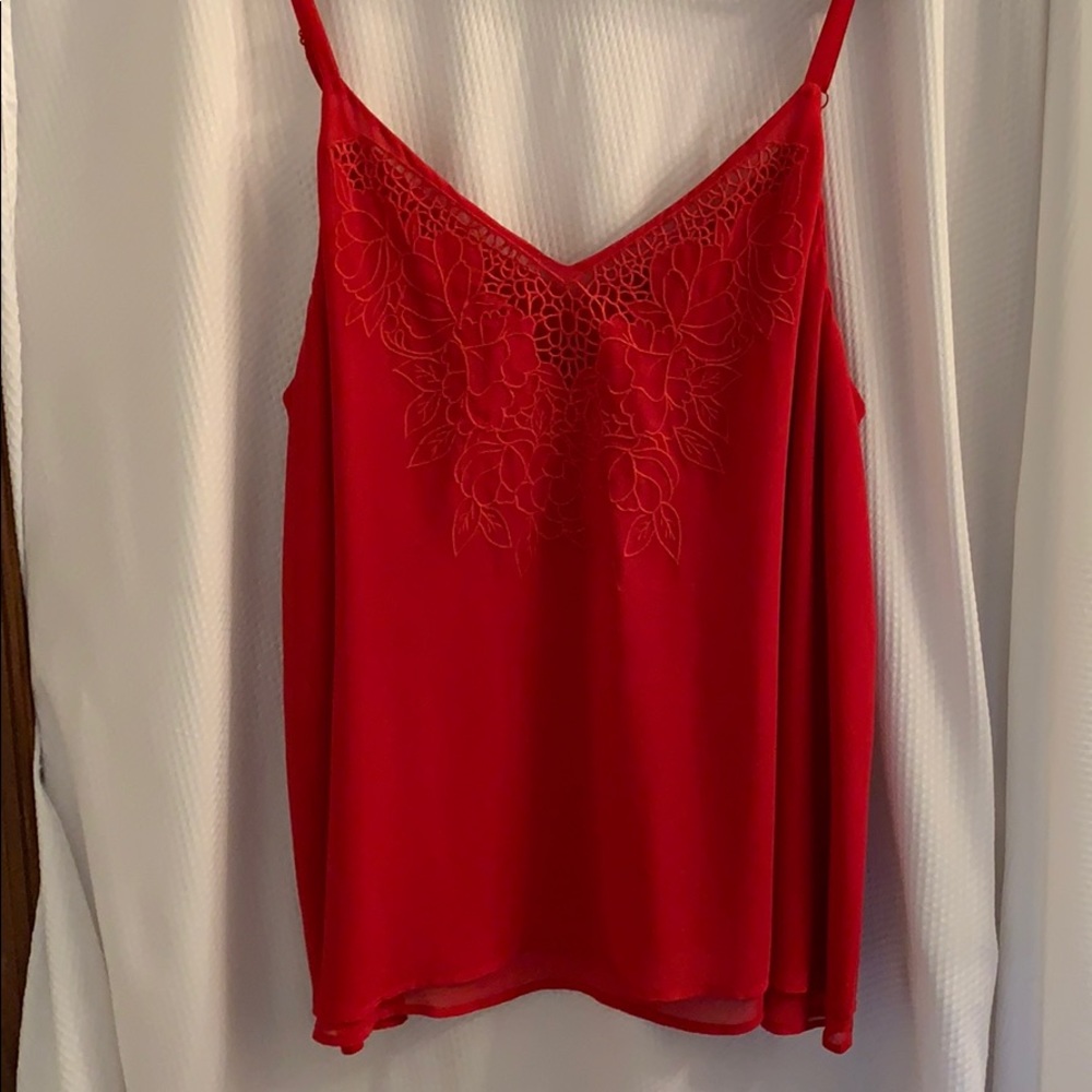 Embroidered Sophie Swing tank top